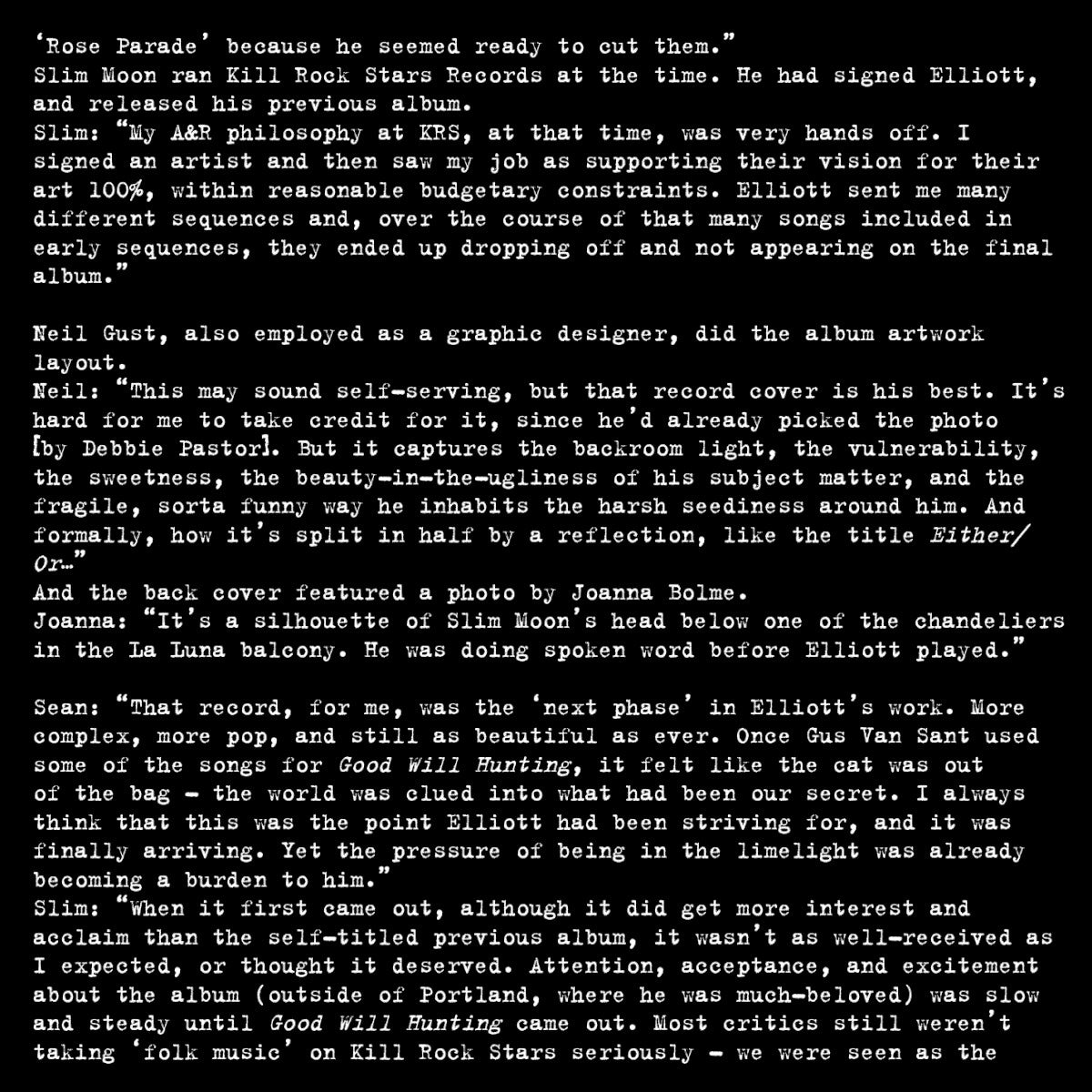 Gatefold 7: Elliott Smith – Either / Or CD | Relix