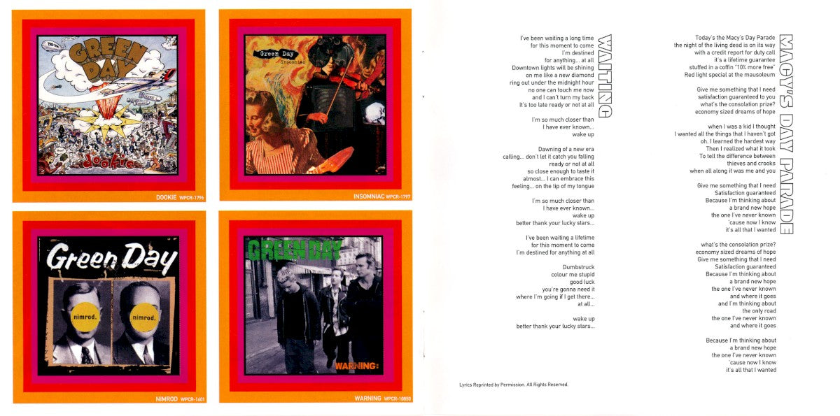 Gatefold 7: Green Day – International Superhits! Vinyl LP | Relix