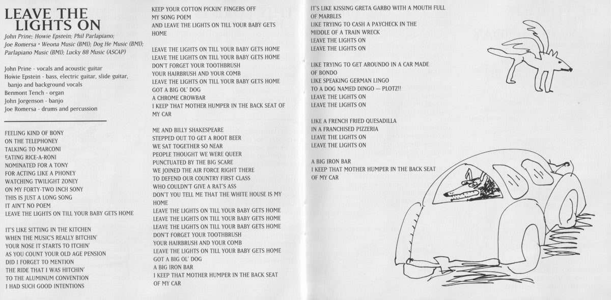 Gatefold 7: John Prine – Lost Dogs & Mixed Blessings CD | Relix