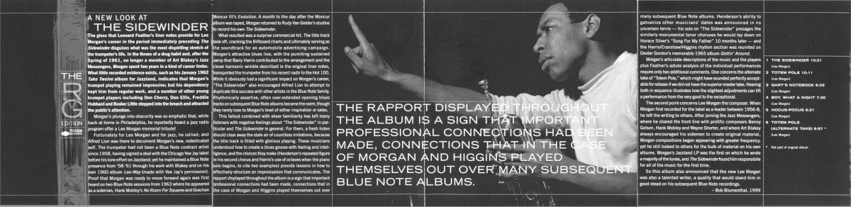 Gatefold 7: Lee Morgan – The Sidewinder CD | Relix