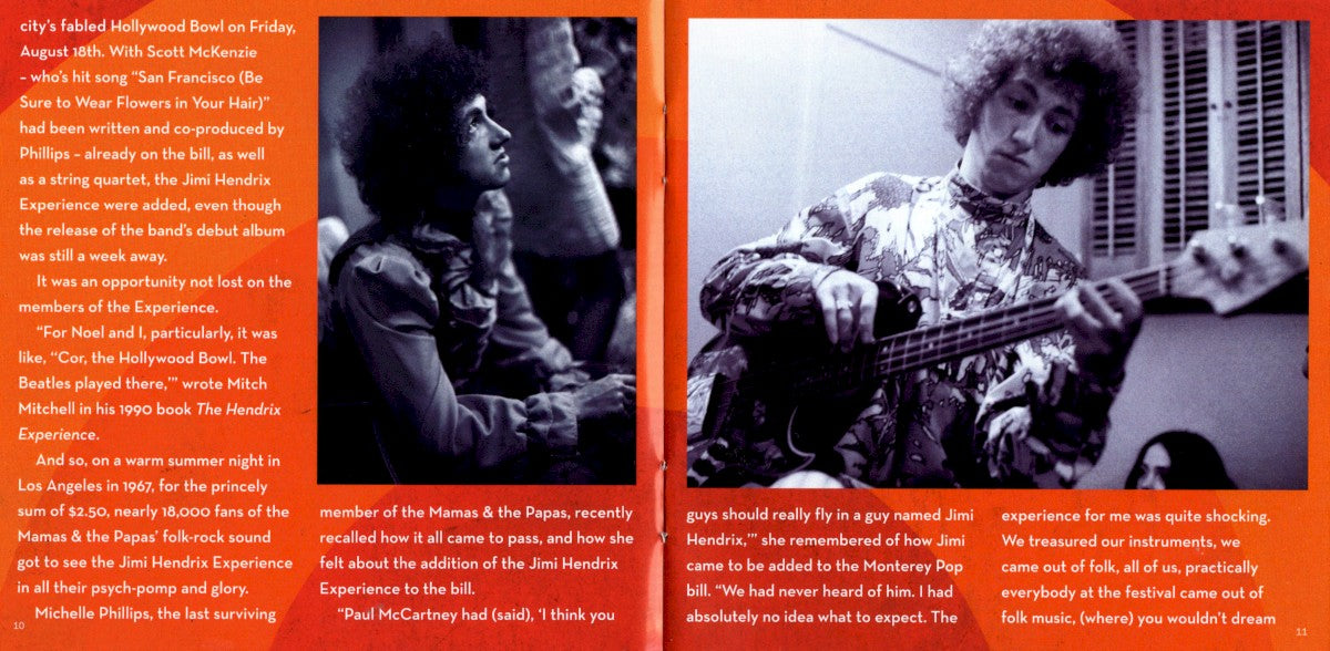Gatefold 7: The Jimi Hendrix Experience – Jimi Hendrix Experience: Live At The Hollywood Bowl: August 18, 1967 CD | Relix