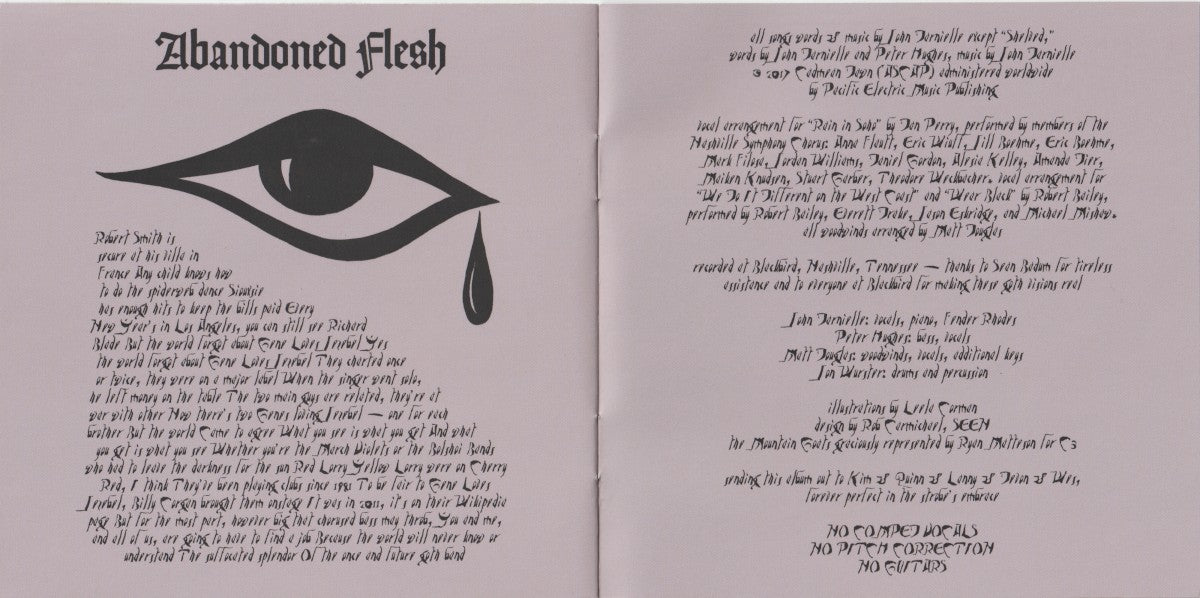 Gatefold 7: The Mountain Goats – Goths CD | Relix