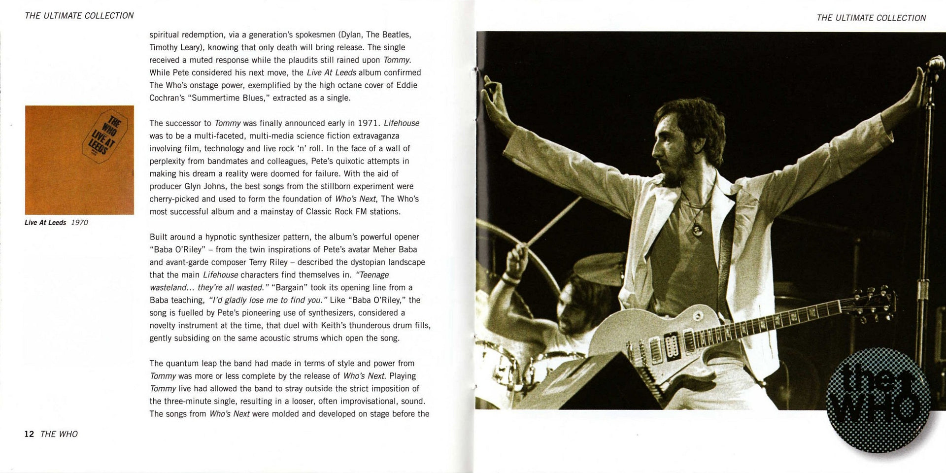 Gatefold 7: The Who – Ultimate Collection (2-CD) CD | Relix