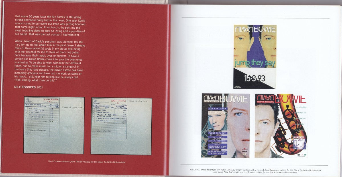 Gatefold 8: David Bowie – Brilliant Adventure (1992 – 2001, 11CD Box Set) CD | Relix