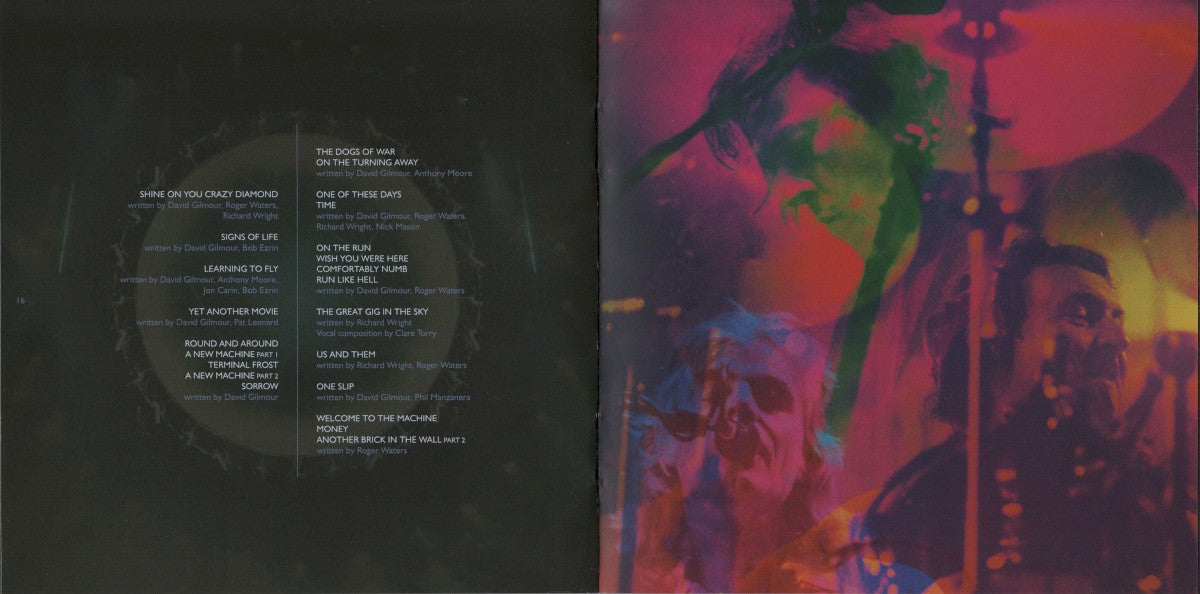 Gatefold 8: Pink Floyd – Delicate Sound Of Thunder: Remastered (2-CD) CD | Relix