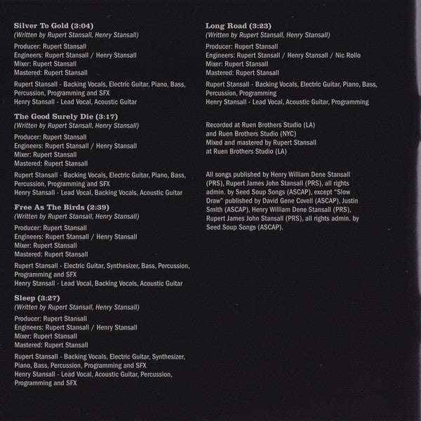 Gatefold 8: Ruen Brothers – Ten Paces CD | Relix