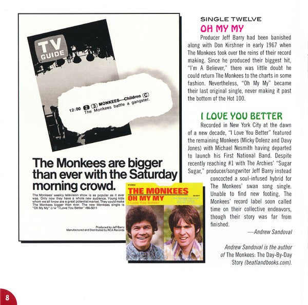 Gatefold 8: The A's, The B's & The Monkees (CD) CD | Relix