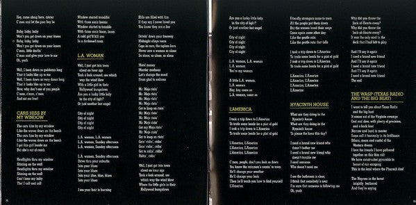 Gatefold 8: The Doors – La Woman (3-CD) CD | Relix