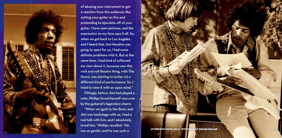 Gatefold 8: The Jimi Hendrix Experience – Jimi Hendrix Experience: Live At The Hollywood Bowl: August 18, 1967 CD | Relix