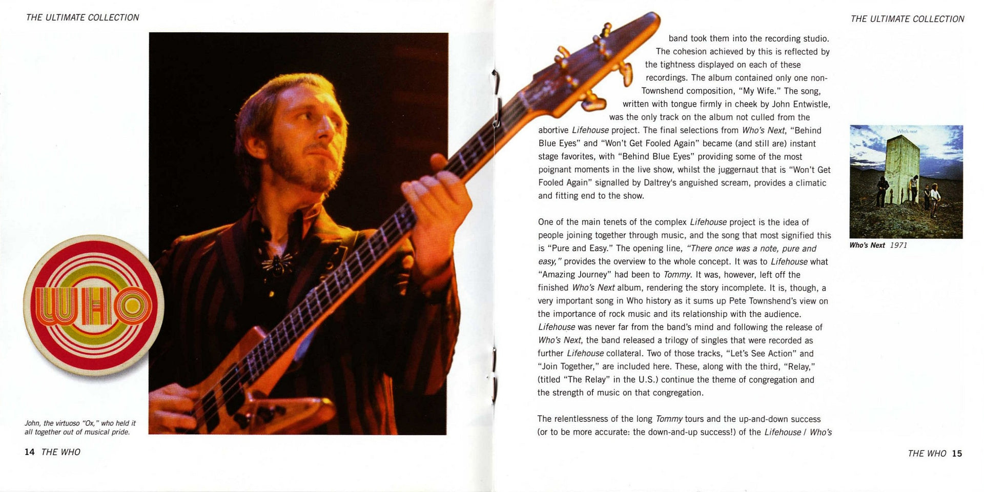 Gatefold 8: The Who – Ultimate Collection (2-CD) CD | Relix