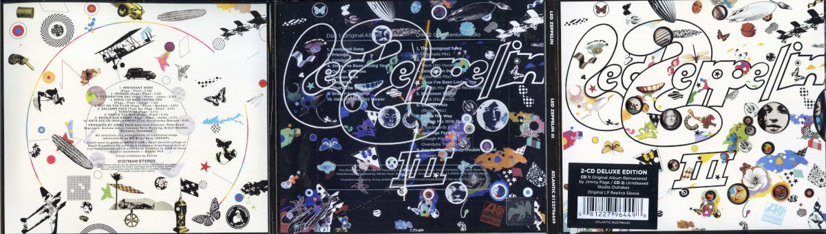 Gatefold 9: Led Zeppelin – Led Zeppelin III: Remastered Deluxe Edition (2-CD) CD | Relix