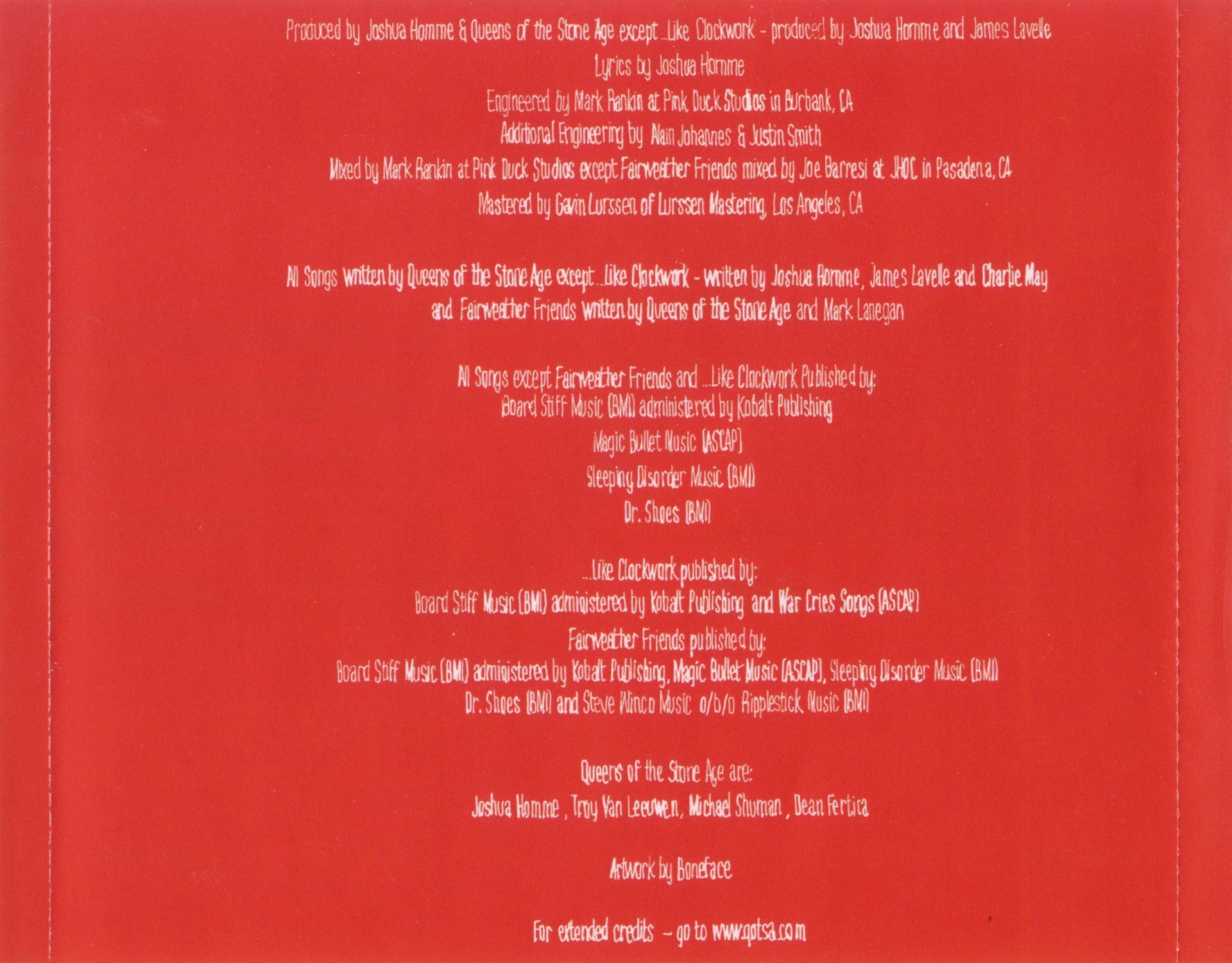 Gatefold 9: Queens Of The Stone Age – ...Like Clockwork CD | Relix