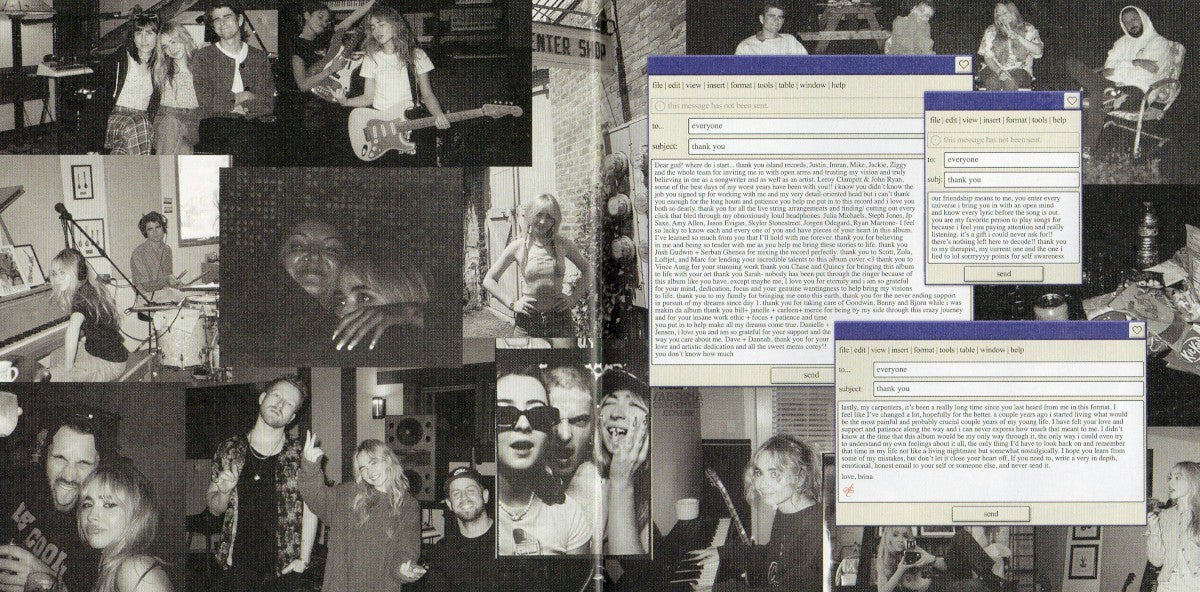 Gatefold 9: Sabrina Carpenter – emails I can't send (CD) CD | Relix