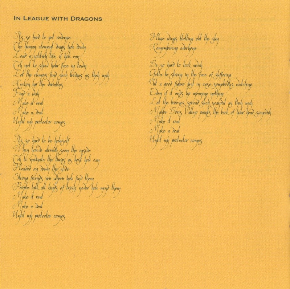 Gatefold 9: The Mountain Goats – In League With Dragons CD | Relix