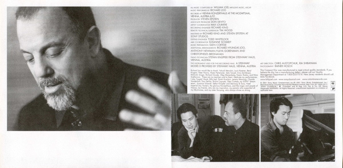 Gatefold: Billy Joel – Fantasies & Delusions Vinyl LP | Relix