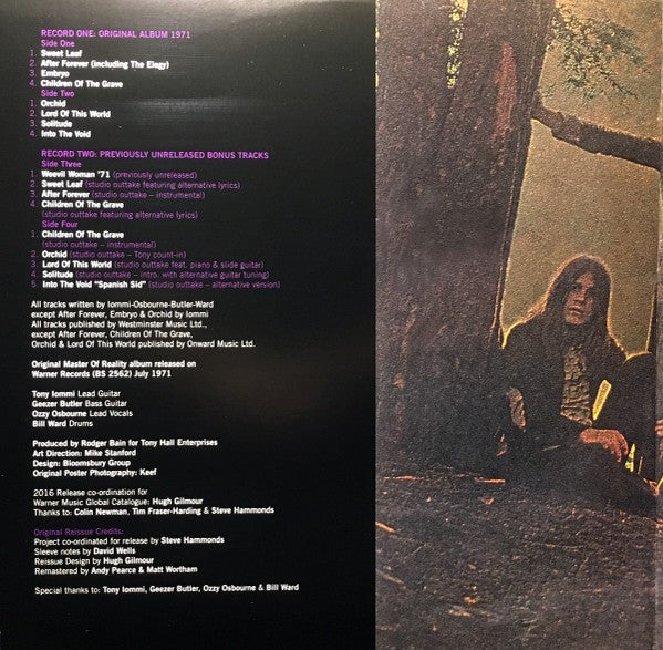 Gatefold: Black Sabbath – Master Of Reality: Deluxe Edition (2-LP Vinyl) Vinyl LP | Relix