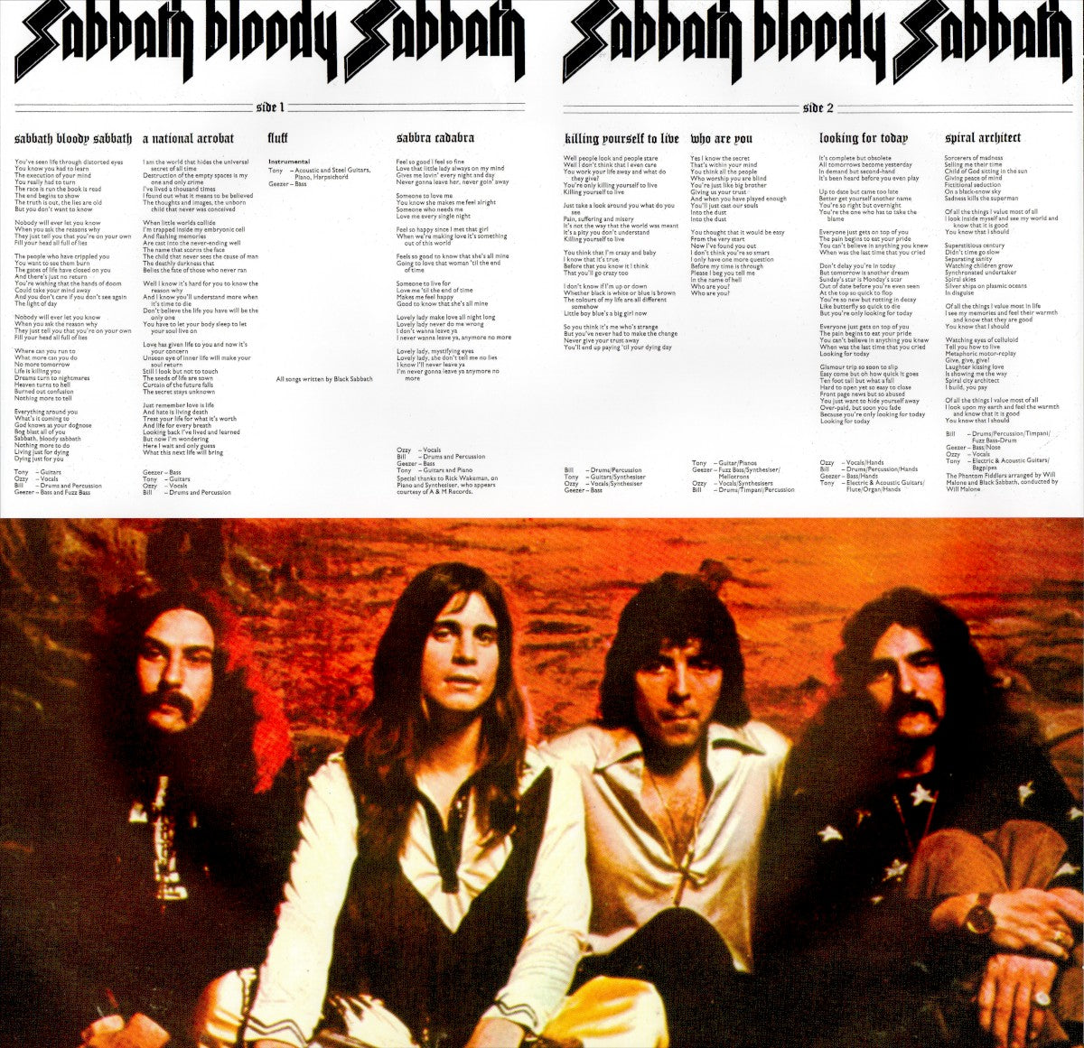 Gatefold: Black Sabbath – Sabbath Bloody Sabbath (180 Gram Limited Edition LP Vinyl) Vinyl LP | Relix