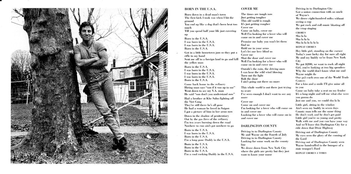 Gatefold: Bruce Springsteen – Born In The U.S.A. CD | Relix