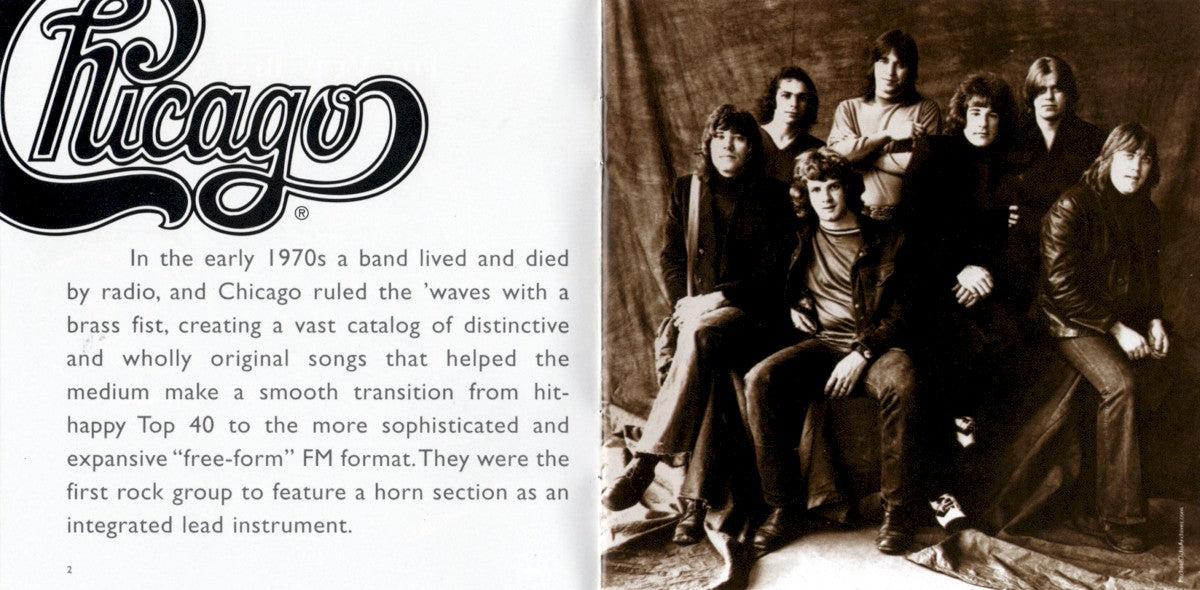Gatefold: Chicago – The Very Best Of: Only The Beginning (2-CD) CD | Relix