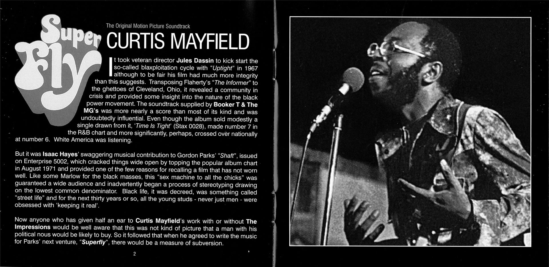 Gatefold: Curtis Mayfield – Superfly Vinyl LP | Relix