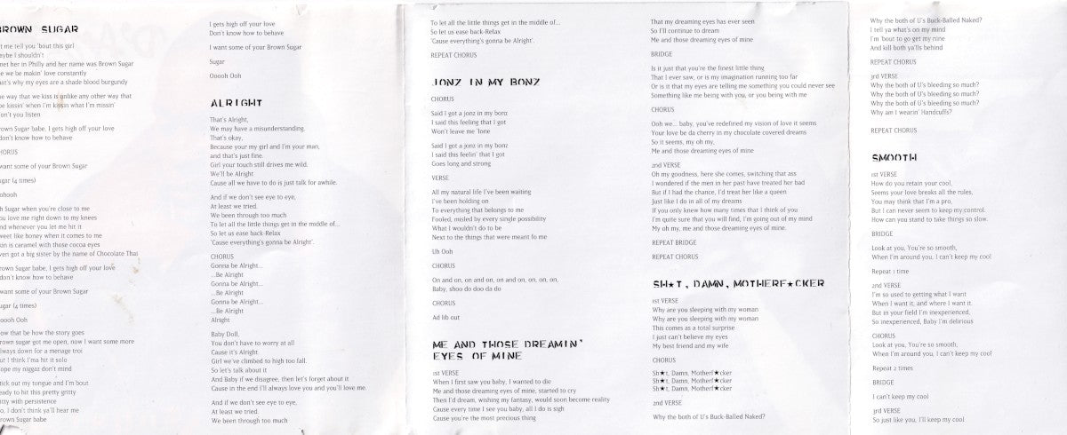 Gatefold: D'Angelo – Brown Sugar CD | Relix