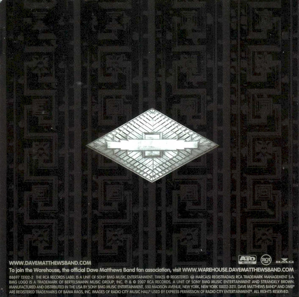 Gatefold: Dave Matthews Band – Live at Radio City (2-CD) CD | Relix