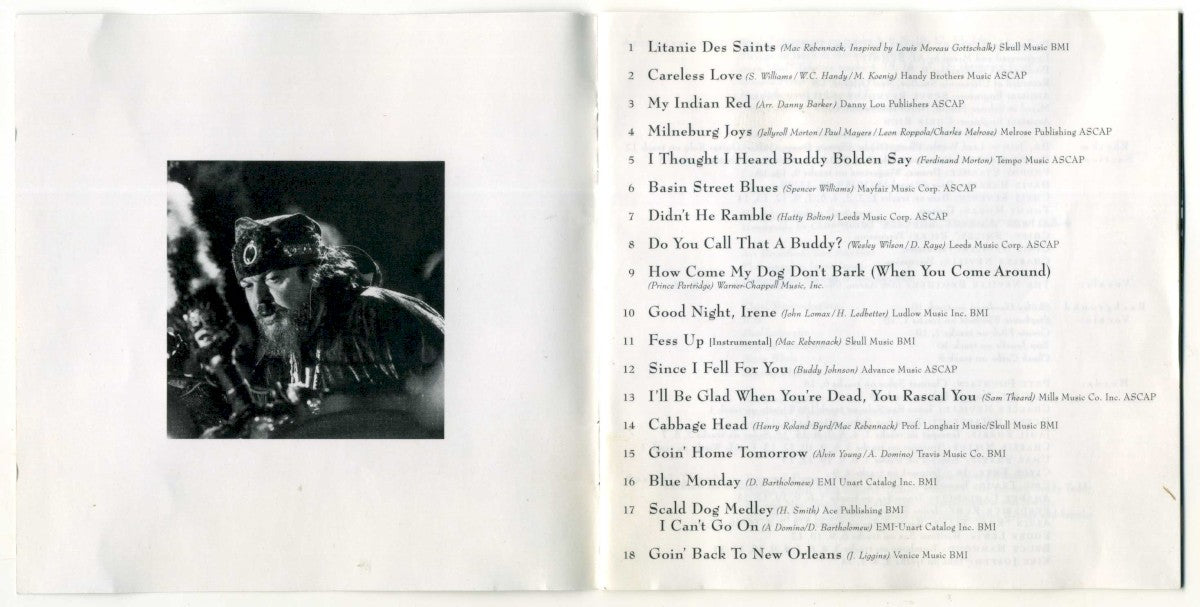 Gatefold: Dr. John – Goin' Back To New Orleans (Import CD) CD | Relix