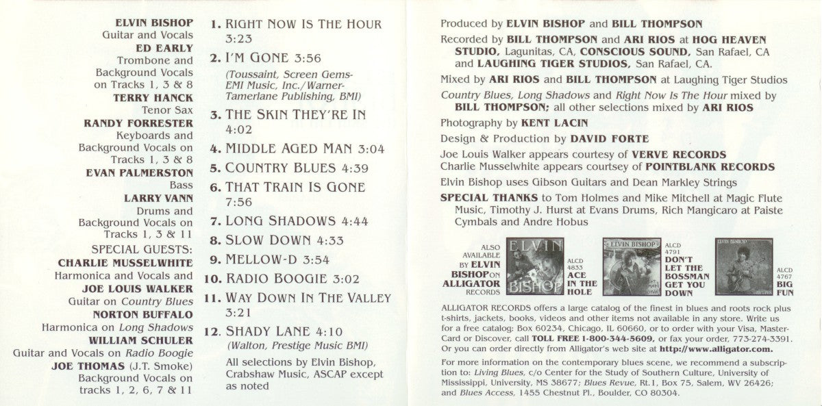 Gatefold: Elvin Bishop – Skin I'm in CD | Relix