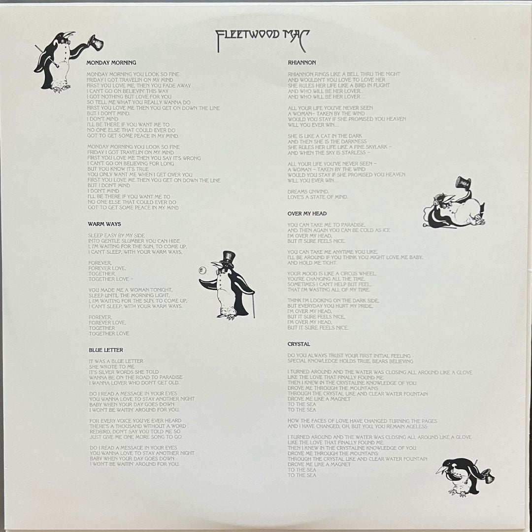 Gatefold: Fleetwood Mac – Fleetwood Mac Vinyl LP | Relix