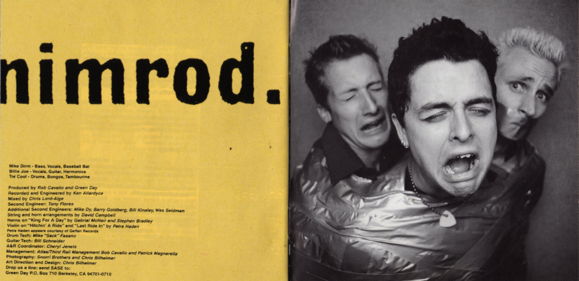 Gatefold: Green Day – Nimrod CD | Relix