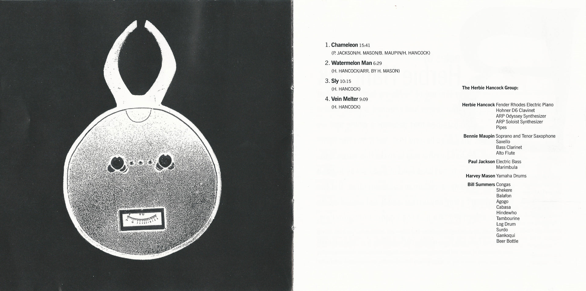 Gatefold: Herbie Hancock – Headhunters (remastered CD) CD | Relix