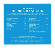 Gatefold: Herbie Hancock – Takin' Off CD | Relix