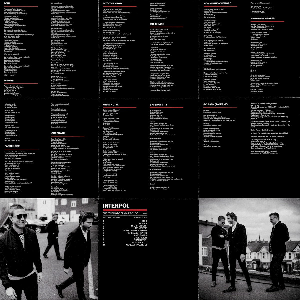 Gatefold: Interpol – The Other Side Of Make-Believe CD | Relix