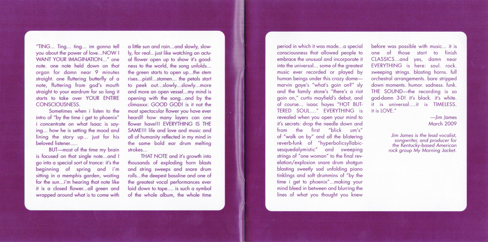 Gatefold: Isaac Hayes – Hot Buttered Soul CD | Relix