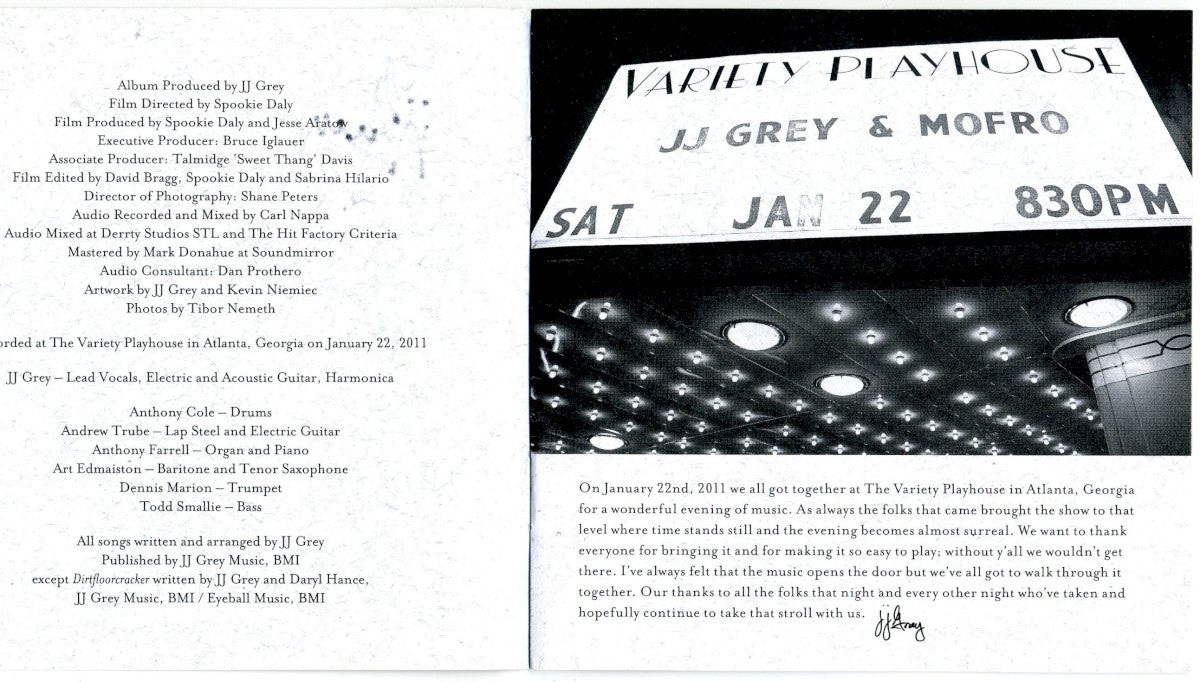 Gatefold: JJ Grey & Mofro – Brighter Days CD | Relix