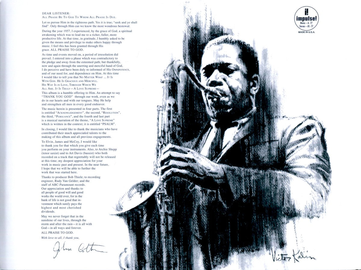 Gatefold: John Coltrane – A Love Supreme: The Complete Masters Vinyl LP | Relix