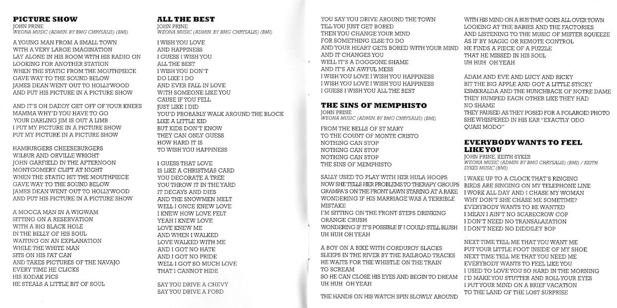 Gatefold: John Prine – Missing Years CD | Relix