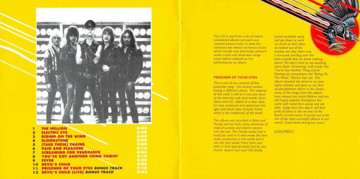 Gatefold: Judas Priest – Screaming For Vengeance Vinyl LP | Relix