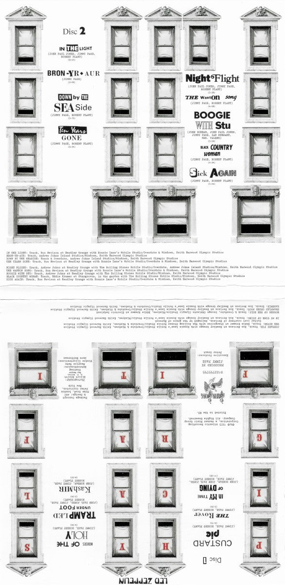 Gatefold: Led Zeppelin – Physical Graffiti: Remastered Original Album (2-CD) CD | Relix