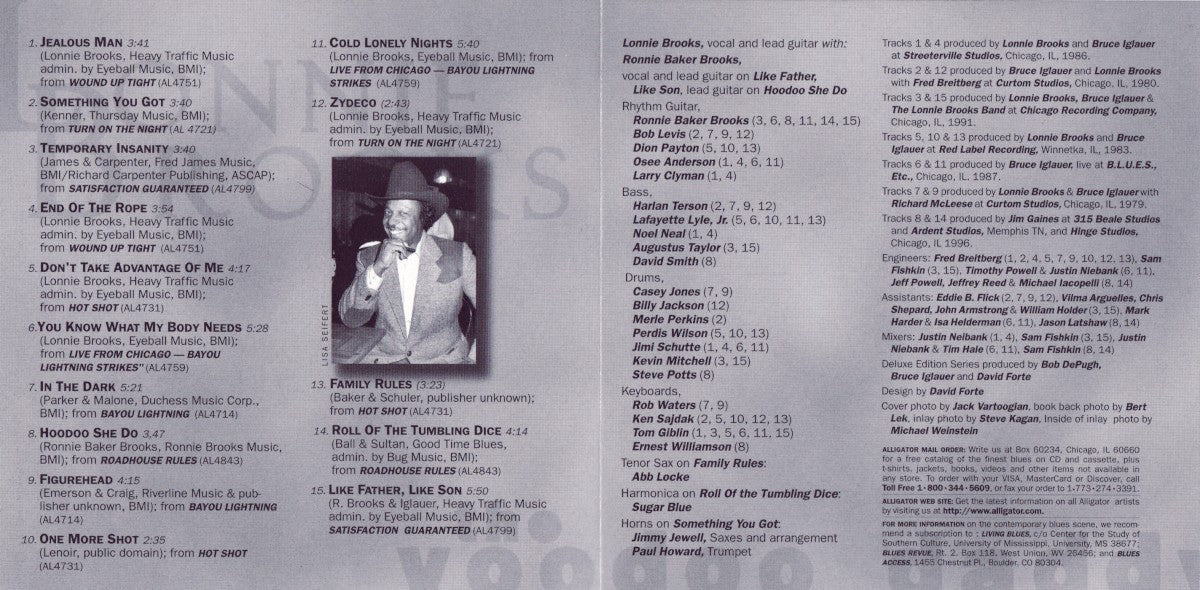 Gatefold: Lonnie Brooks – Deluxe Edition CD | Relix