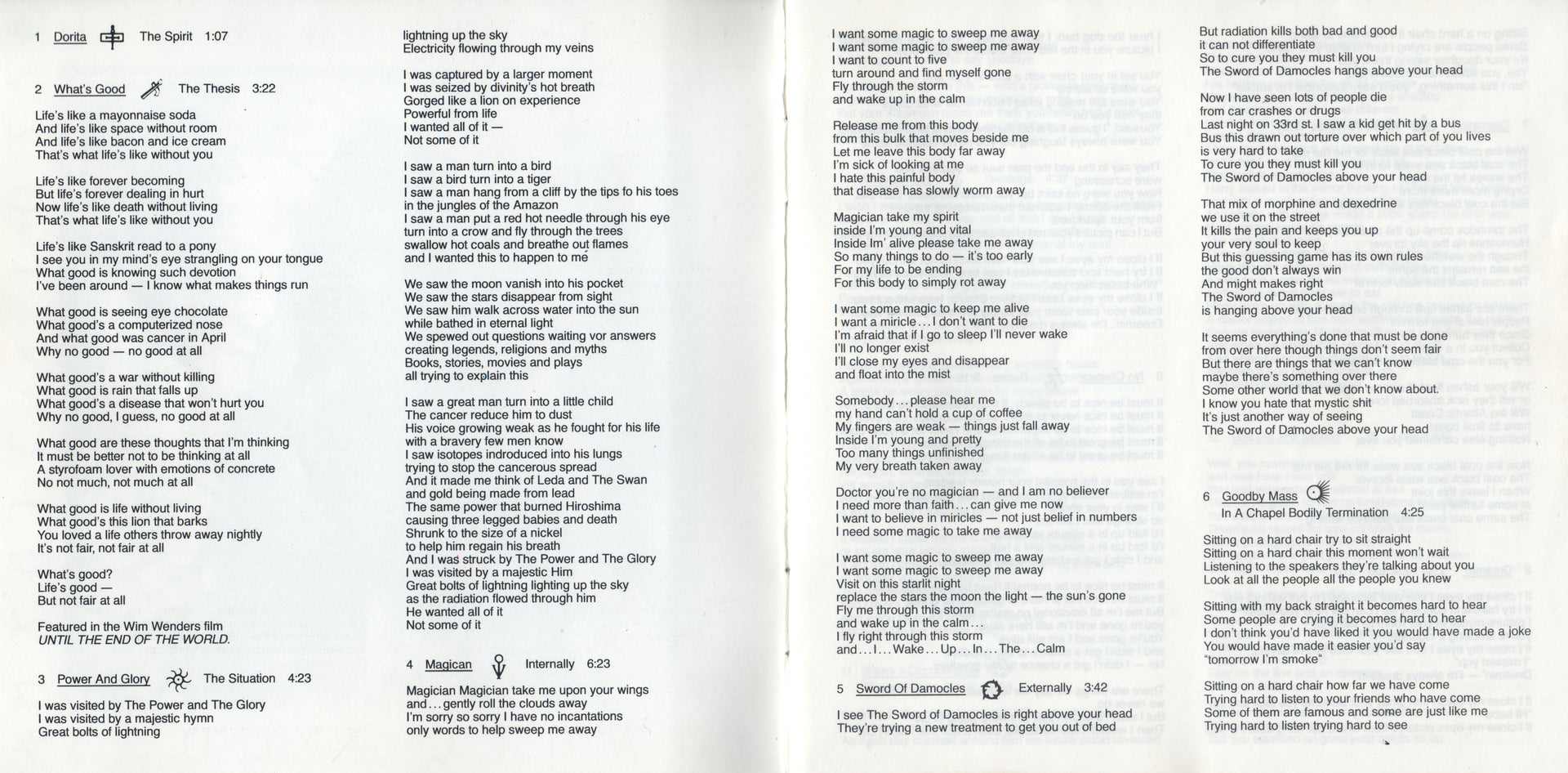 Gatefold: Lou Reed – Magic & Loss (Import CD) CD | Relix