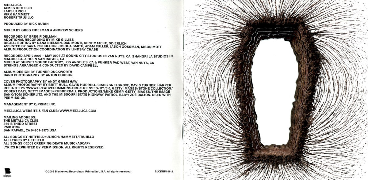 Gatefold: Metallica – Death Magnetic CD | Relix