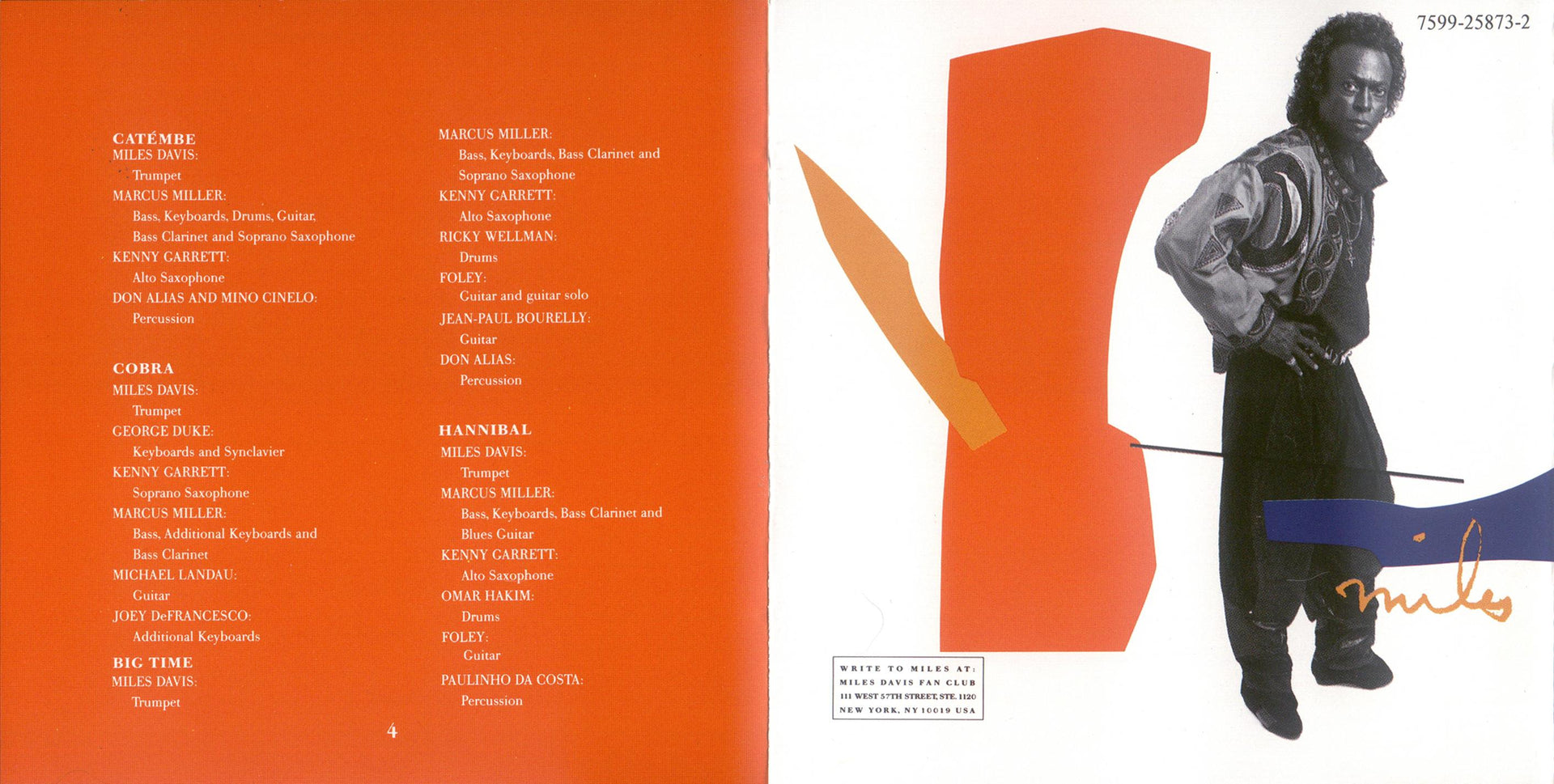 Gatefold: Miles Davis – Amandla CD | Relix