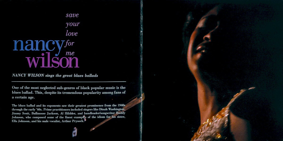 Gatefold: Nancy Wilson – Save Your Love For Me... CD | Relix
