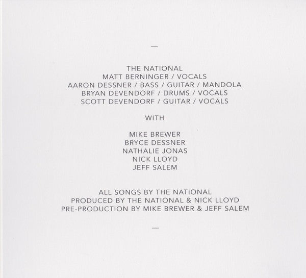 Gatefold: National – The National (2021 Remaster CD) CD | Relix