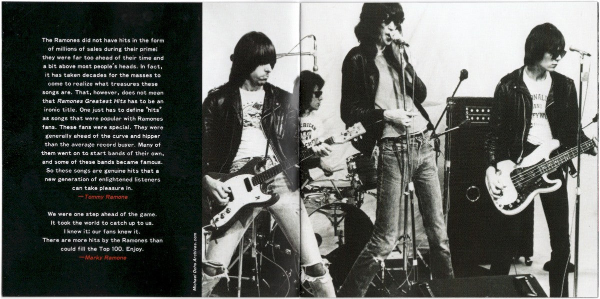 Gatefold: Ramones – Greatest Hits CD | Relix