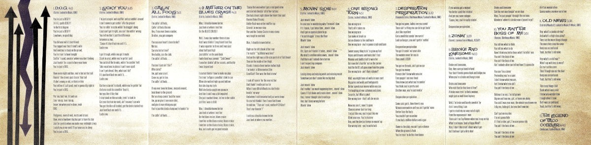 Gatefold: Rick Estrin & The Nightcats – One Wrong Turn CD | Relix