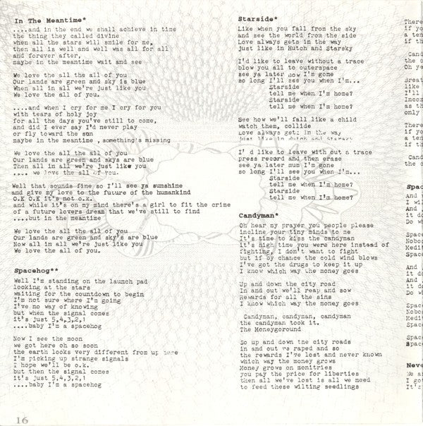 Gatefold: Spacehog – Resident Alien CD | Relix