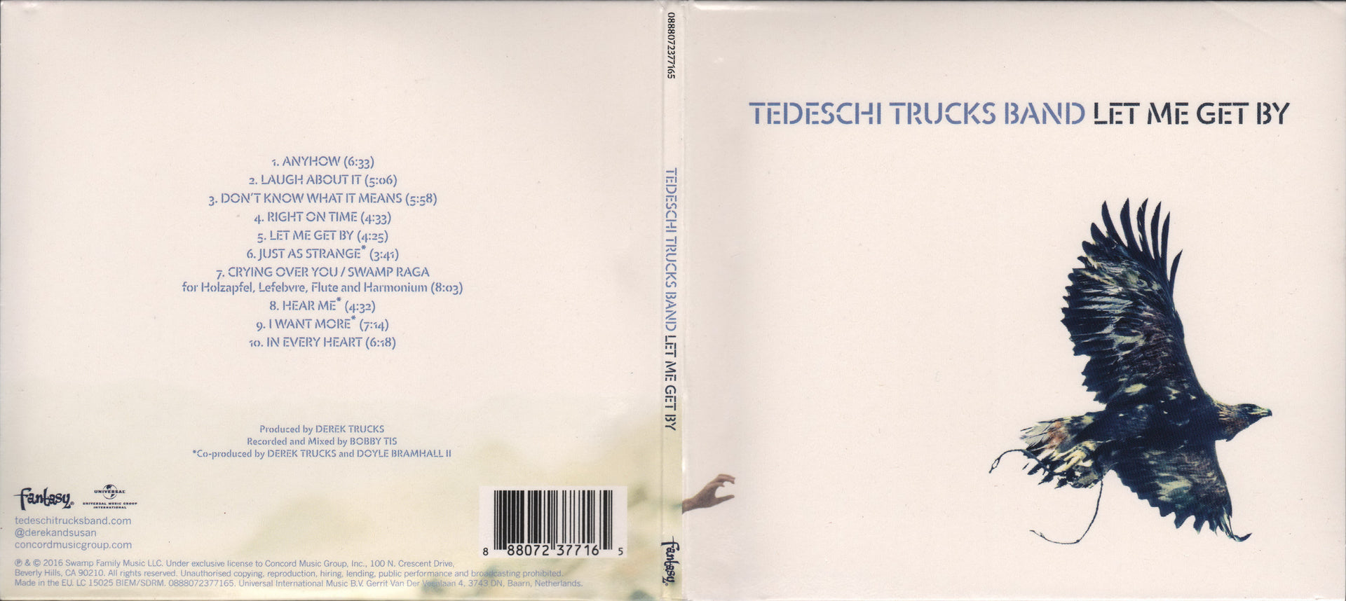 Gatefold: Tedeschi Trucks Band – Let Me Get By CD | Relix