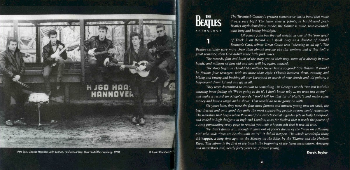 Gatefold: The Beatles – Anthology 1 (2-CD) CD | Relix
